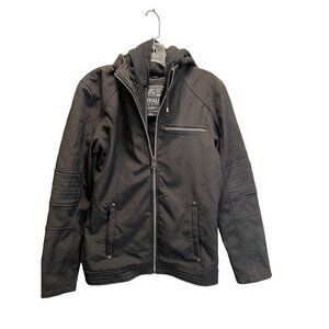 Buffalo David Bitton Outerwear hooded Jacket Black Size XS